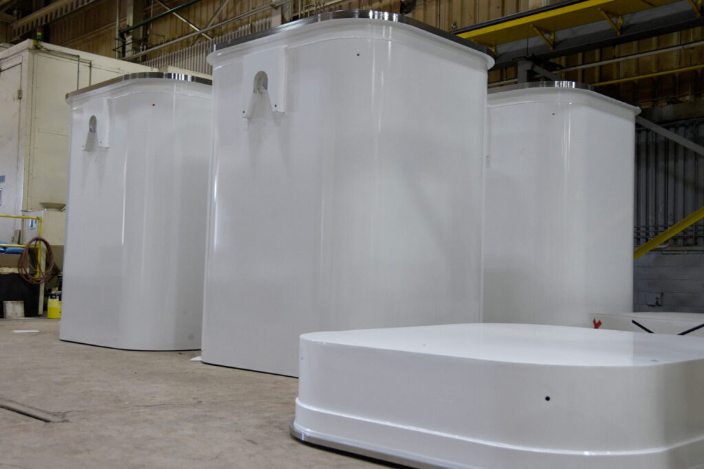 Nuclear Storage Containers.