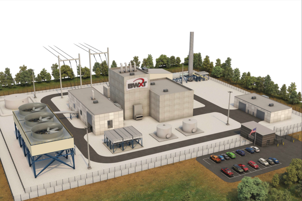 BWXT Advanced Nuclear Reactor rendering